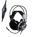Produktbild SHENGY USB Virtual 7.1 Surround Sound-Spiel LED-Headset mit omnidirektionalem Mikrofon Rauschunterdrückung Bass Vibration für PC PS4-Gamer