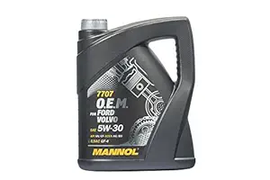 MANNOL 7707 O.E.M. 5W-30 Fully Synthetic Car Engine Oil API SN ACEA A5/B5 ILSAC GF-4 German Imported, 5 Litres