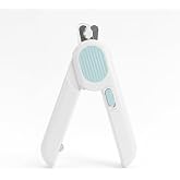 Illuminated Cat Dog Nail Scissors Protected Led Rasp Nail Scissors (Blue) For Pet Pets