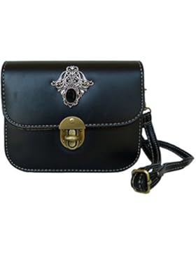 Trachtentasche Umgängetasche fürs Dirndl im Vintage Design - Antikstil Applikation