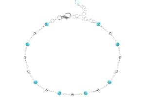Bluespirit Cavigliera da donna, Collezione B-CLASSIC, in argento 925 rodiato,Idee regalo - P.25C908000200