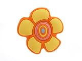 SO-TECH® Kindermöbelgriff Möbelknopf Möbelgriff Gummigriff mit Motiv Blume gelb