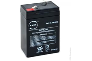 NX - Batterie plomb AGM S 6V-4.5Ah 6V 4.5Ah T1 - Unité(s)