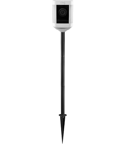 Piquet De Terre 1,2m Double Interface Pour Caméra Ring Stick Up Et Panneaux Solaires Ring
