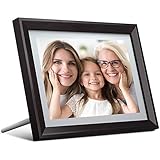 Dragon Touch Digital Photo Frame WiFi 10 inch IPS Touch Screen HD Display, 16GB Storage, Auto-Rotate, Share Photos via App, E