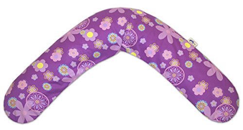 Preisvergleich Produktbild Außenbezug für Theraline Stillkissen Retroblumen rot