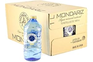 Agua mineral Mondariz 15x1L (caja 15 botellas)