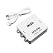 Produktbild Composite AV CVBS 3RCA zu HDMI Video Converter Adapter 720p 1080p Weiß Auf Lager