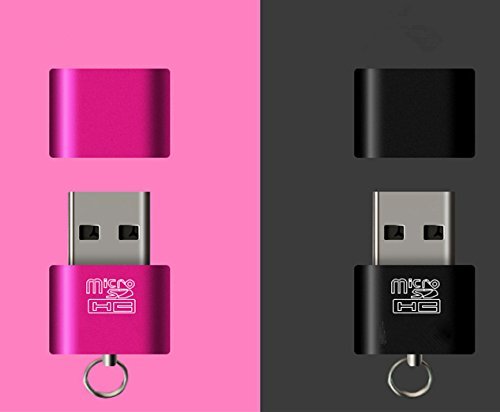 Demarkt Adapter Kartenleser T-Flash / TF Micro SD USB 2.0 Für win7 Lila 1 PC - 6