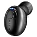 Mpow Bluetooth Headset, Mini Ohrhörer Bluetooth 4.1 Kopfhörer mit EDR Kleiner Wireless Ohrstöpsel für In Ear Ohrhörer Earbuds mit Mikrofon für iPhone samsung sony usw- Schwarz 【2 Magnetische Ladegerät】