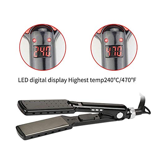 Titanium Hair Straightener 7 Shape Unique Appearance Electric Splint Fast Heating Straightener Black reviews Titanium Hair Straightener 7 Shape Unique Appearance Electric Splint Fast Heating Straightener Black