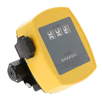 Spograde Petrol Diesel Oil Fuel Flow Meter Counter Mechanical Fuel Meter of 1% High Accuracy 20-120L/min for Matching Oil Pump