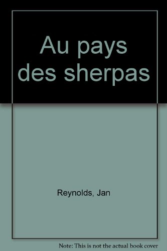 couverture de : Au pays des Sherpas