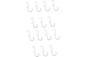 Hohopeti 14Pcs Pegboard Hooks for Kitchen Bedroom and Office Versatile Hanging Hooks for Supermarket Hole Boards and Display Shelves