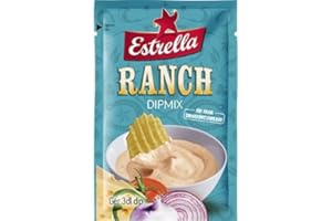 SCANDINAVIAN KITCHEN Estrella Ranch Dipmix | Tomato Onion And Garlic Dip Mix From Sweden | 24g