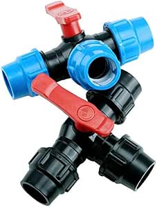 Connettore A T A 3 Vie Per Tubi PPR/PE/PVC - Raccordo Rapido Per Irrigazione E Giardinaggio