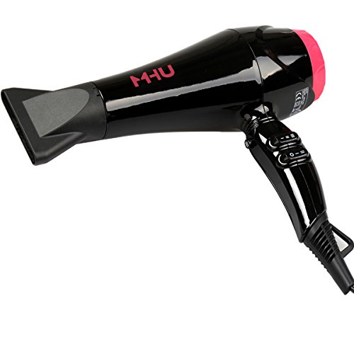 MHD Professionelle DC Haartrockner 2000W Negative Ionen Schlag-Trockner 2 Geschwindigkeit und 3 Kochstufe Kalttaste Herausnehmbare Concentrator - 7