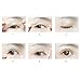 100PCS Fiber Wide/Narrow Double Eyelid Sticker Tape Technical Eye Tapes DIY Makeup Tool