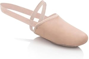 Capezio Leather Pirouette II Dance Shoes for Women Men Unisex Professional Half Split Sole Ballet Shoes for Turning Practice & Performance H062