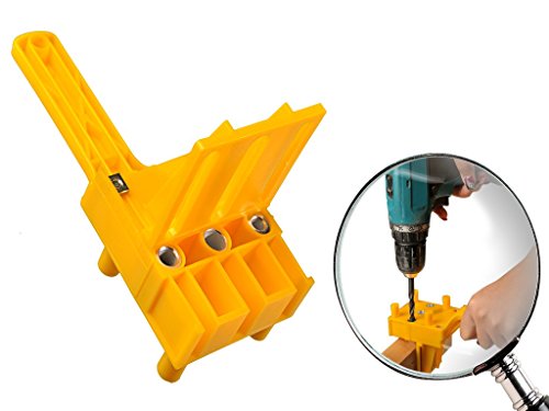 Bohrschablone für Dübel 6mm - 8mm - 10mm mit Handschutz