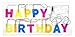Produktbild LED Lichterkette HAPPY BIRTHDAY