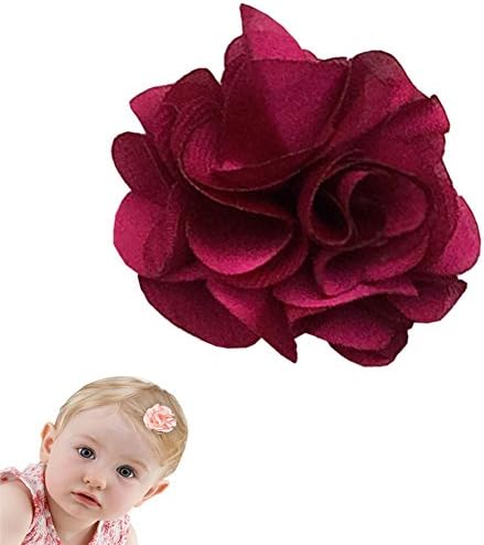 Baby Carnation TruStay Hair Clip - Best No Slip Barrette for Fine Hair (D6-Hot Pink)