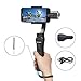Price comparison product image Gimbal Pro Smartphone Video Stabilizer 3-Axis Handheld 12hrs Play Time, Time Lapse, Object Tracking, Zooming, Slow Motion, for iPhone Huawei Samsung Smartphone within 6.5" up to 240g Gopro 7/6/5/4/3+