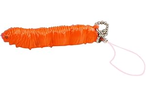 JAWSEU Sensory Fidget Toys, Jouet de Décompression Caterpillar pour Enfants Adluts, Bean Fidget Toys Jouet à Haricot Fidget pour Pendentifs Anxiété Anti Stress