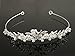 Produktbild Prinzessinen-Hochzeit Braut-Party Haarband Stirnband Tiara (fs0101) mit Perlen und Kristallblumen