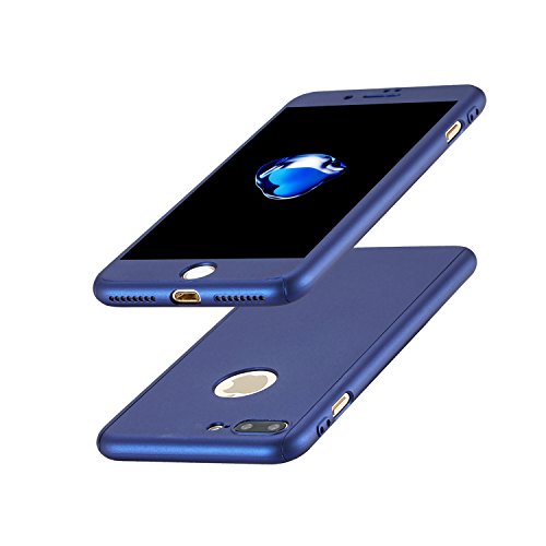Dreamer-Z Funda de m vil Iphone7 360 grados paquete s lido con un agujero para Iphone 7 Azul Marino reviews Dreamer-Z Funda de m vil Iphone7 360 grados paquete s lido con un agujero para Iphone 7 Azul Marino