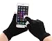 Produktbild I-Sonite (schwarz Universal Unisex One Size Winter-Touchscreen Handschuhe für Samsung Galaxy S7 Exynos