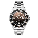 Ice Watch Herren Analog Quarz Uhr mit Edelstahl Armband 016768