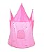 Vinsani Childrens Girls Princess Pink Castle Pop-up Indoor Outdoor Play Tent Fun Playhouse