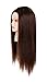 Goodofferplace® 90% Professional Real Hair 22 Inch Hairdressing Training Head Mannequin Head Hairdresser Training Head Cosmetology Mannequin Head w/Clamp For College and Professional Use