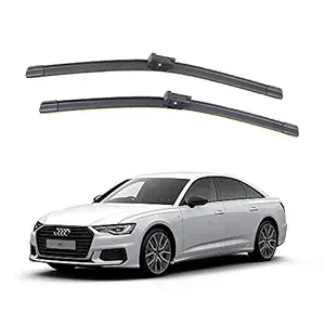 Oshotto Frameless (O.E.M Type) Wiper Blades Compatible with Audi A6 (26