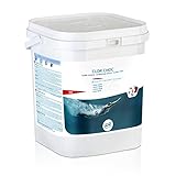 El envase contiene 5 kg Gre 76004 - Cloro choque granulado, acción choque, 5 kg