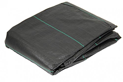 10 - 60 m² Bodengewebe Garten Unkrautfolie Mulchfolie Unkrautschutzfolie Unkraut 90gsm Unkrautvlies Gartenvlies Vlies Mulchvlies | TOP QUALITÄT, Größe:60 m²