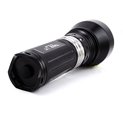 ThruNite® TN32 UT KaltWeiß LED KTaschenlampe mit Single CREE XP-L HI LED 1150 Lumen Waterpoof IPX-8 Schwarz (TN32 UT CW) - 4