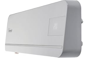 Bimar HP131 Termoventilatore a Parete Wi-Fi, Eroga Potenza in Base alla Temperatura Ambiente. Termoventilatore con Telecomando, App, Controllo Vocale, Programmatore e Oscillazione Automatica