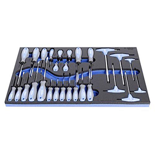 UniorU621396 Set of Screwdrivers in SOS Tool Tray 28pcs
