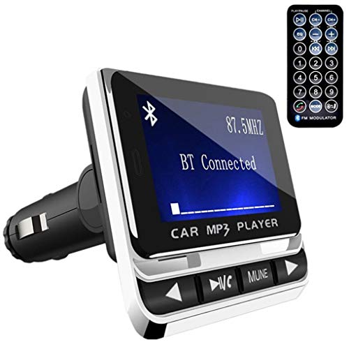 Yangge Yujum FM12B 1,44 Pollici a Cristalli liquidi per Auto Bluetooth MP3 Player Handsfree Wireless FM Radio Adapter trasmettitore USB Car Charger Remote Control