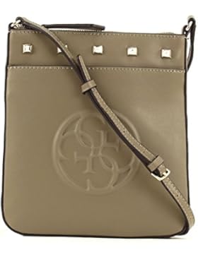 GUESS Korry Petite Crossbody Top Zip Olive