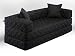 Produktbild 1A Schlafsofa! 10 versch. Farben! Ideal für Kinder (schwarz)