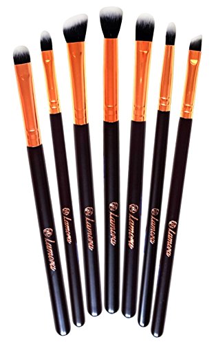 Make-Up Pinselset Kosmetik zum Auftragen von Augen Makeup – 7 Teiliges Lidschattenpinsel Set – Premium Schminkpinsel Set – Super Geschenkidee – Angebotspreis nur für kurze Zeit! - 7