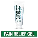 Biofreeze Pain Reliever Gel, Cooling Topical Analgesic for Muscle, Joint, Arthritis, & Back Pain, NSAID Free Relief Cream for Sore Muscles, 2 oz. (60 ml) Tube, Cyrotherapy, Clinic & Home