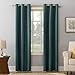 Produktbild Sun Zero Cooper Thermo-Vorhang mit geometrischem Druck, zur Verdunkelung Cooper 40" x 63" blaugrün