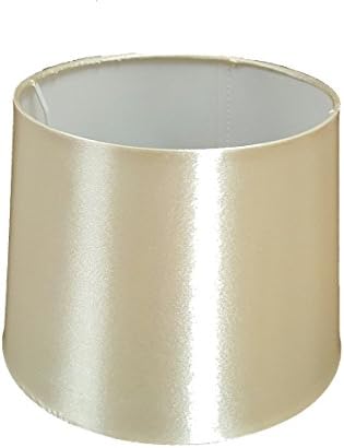 12" Silk Empire Drum Shade Cream