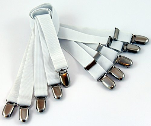 Bettlakenspanner verstellbar 32cm-110cm -K&B Vertrieb- Betttuchspanner Spanngummi Bettuchspanner Lakenspanner 044 (8 Stück) - 3
