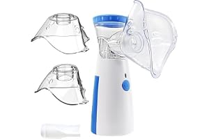 Portable Mini Humidifier for Baby & Adults Silent Cool Mist Humidifier with Long Battery Life Self-Cleaning, USB Rechargeable For Cough, Asthma, Allergy, Sinus Relief at Home & Travel