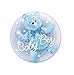 Produktbild UChic 2 STÜCKE 24 inch Baby Boy Blue Bear Baby Mädchen Rosa Bär Folienballons Globos Geburtstag Dekorationen Ball in Ballon